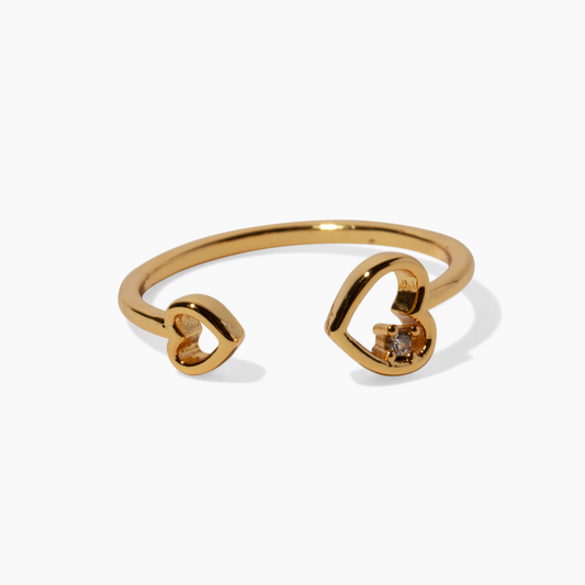 Audrey Heart Ring