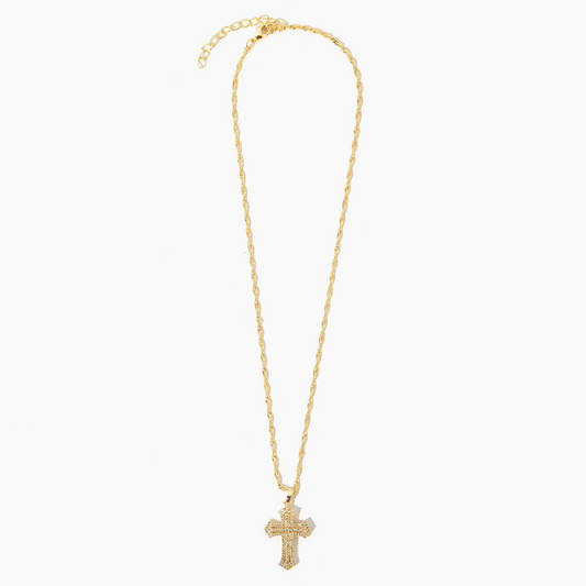 Beverly Cross Necklace