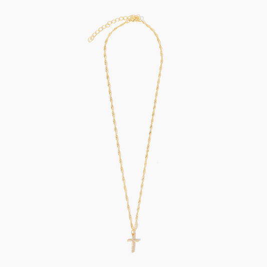 Mini Emilia Cross Necklace